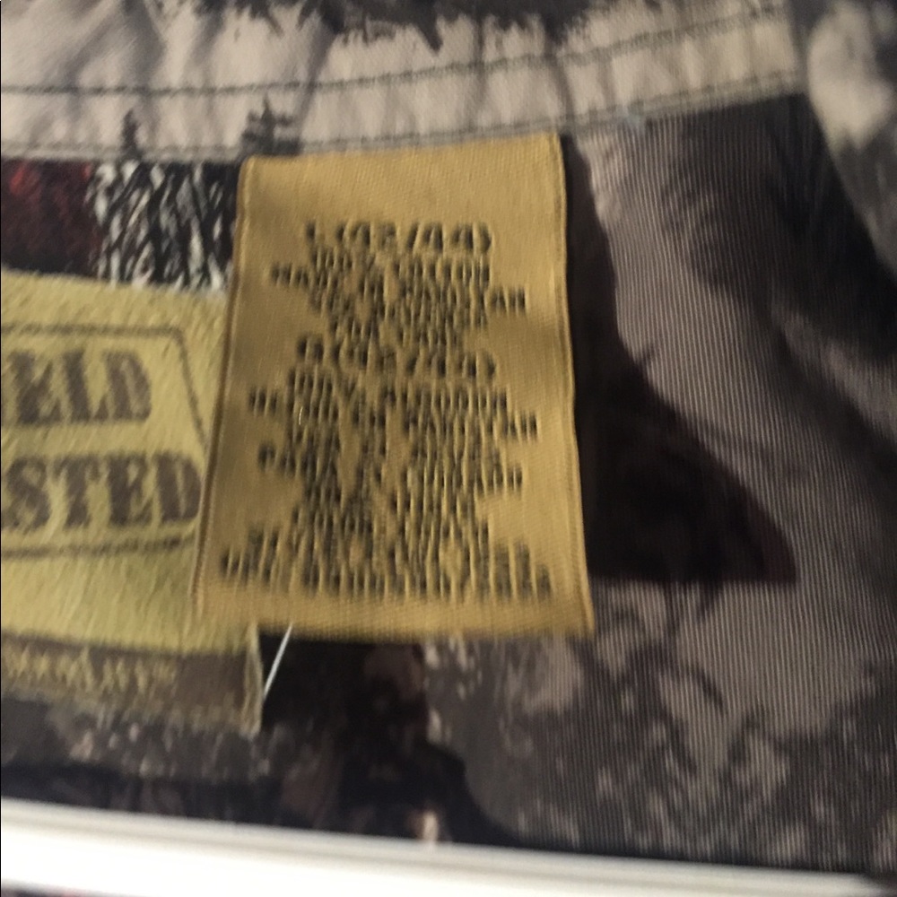Button Down Outdoor Life SZ L 42/44 Camo Shirt - Picture 4 of 11